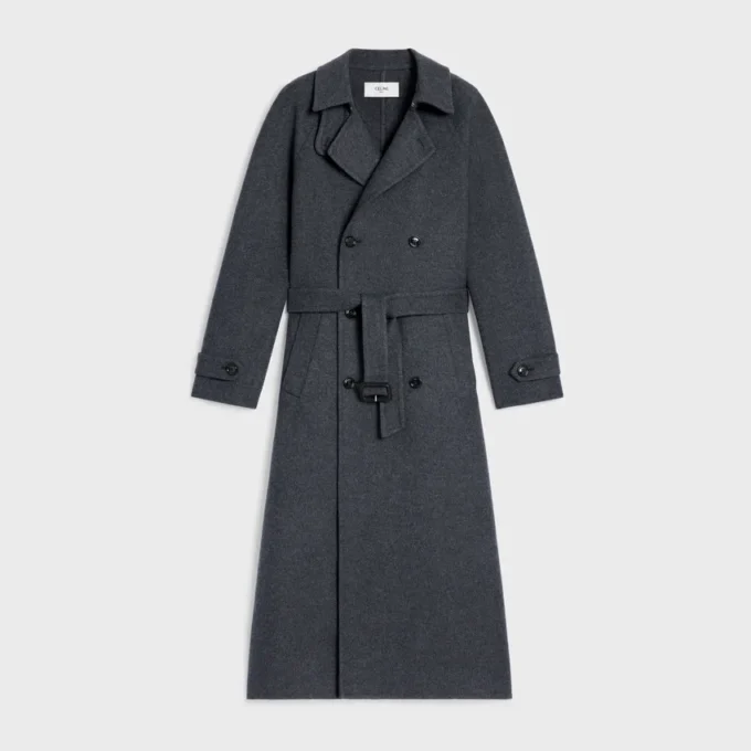 Wrapped Coat in Double-Face Wool Cashmere Wrapped Coat in Double-Face Wool Cashmere