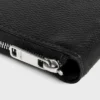 Zipped Bi-Fold Wallet in Grained Calfskin Zipped Bi-Fold Wallet in Grained Calfskin