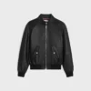Zipped Blouson Jacket in Soft Lambskin Zipped Blouson Jacket in Soft Lambskin