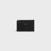 Zipped Card Holder in Crocodile Embossed Calfskin Zipped Card Holder in Crocodile Embossed Calfskin