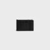 Zipped Card Holder in Crocodile Embossed Calfskin Zipped Card Holder in Crocodile Embossed Calfskin