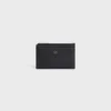 Zipped Card Holder in Grained Calfskin Zipped Card Holder in Grained Calfskin