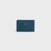 Zipped Card Holder in Grained Calfskin Zipped Card Holder in Grained Calfskin