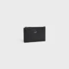 Zipped Card Holder in Grained Calfskin Zipped Card Holder in Grained Calfskin