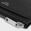 Zipped Card Holder in Grained Calfskin Zipped Card Holder in Grained Calfskin