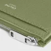 Zipped Card Holder in Grained Calfskin Zipped Card Holder in Grained Calfskin