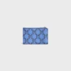 Zipped Card Holder in Triomphe Canvas and Lambskin Zipped Card Holder in Triomphe Canvas and Lambskin