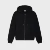 Zipped Hoodie in Cotton Fleece Zipped Hoodie in Cotton Fleece