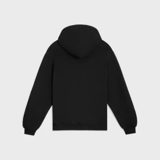 Zipped Hoodie in Cotton Fleece